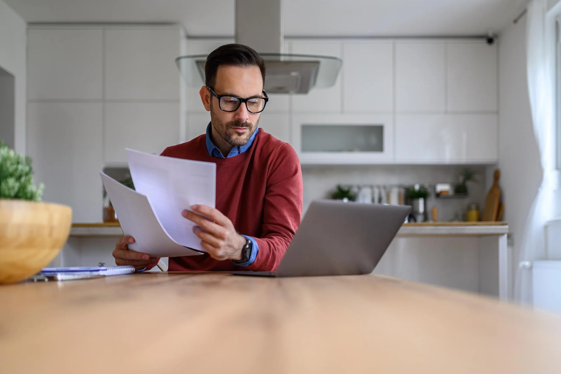 A credible solo consultant running a real one-person business in a home or studio office